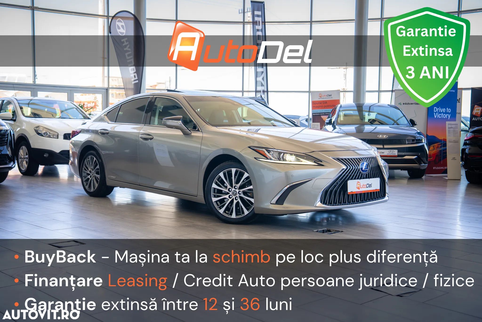 Lexus Seria ES 300h 2.5 TNGA HV 25H- 4X2 CVT Executive - 1