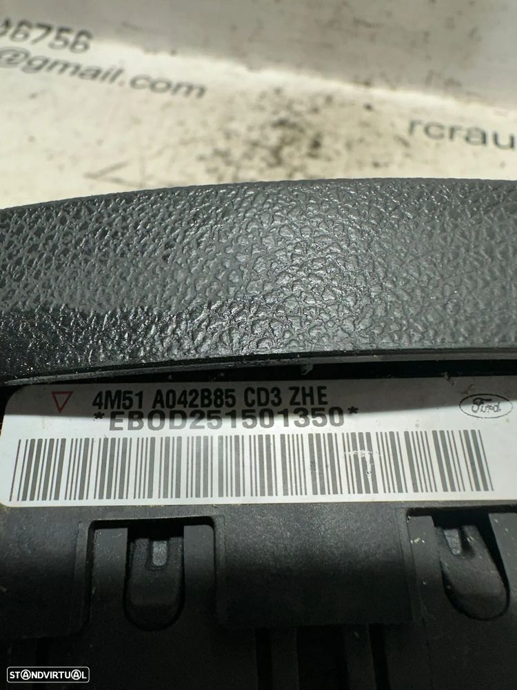 .Airbag Volante Guiador Original Ford Focus MK2 4M51A042B85CD3 2004 - 2012 - 8