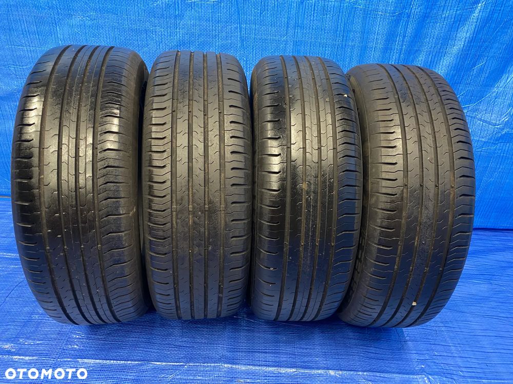 OPONA 17 OPONY LETNIE LATO KOMPLET OPON 4SZT CONTINENTAL CONTI ECOCONTACT 5  215/60R17 96H BIEŻNIK 6,3mm - 2