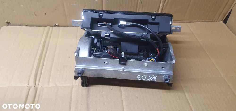 Wyświetlacz monitor radia NAVI nawigacji MMI Audi A8 D3 Lift 4E0857273F - 4