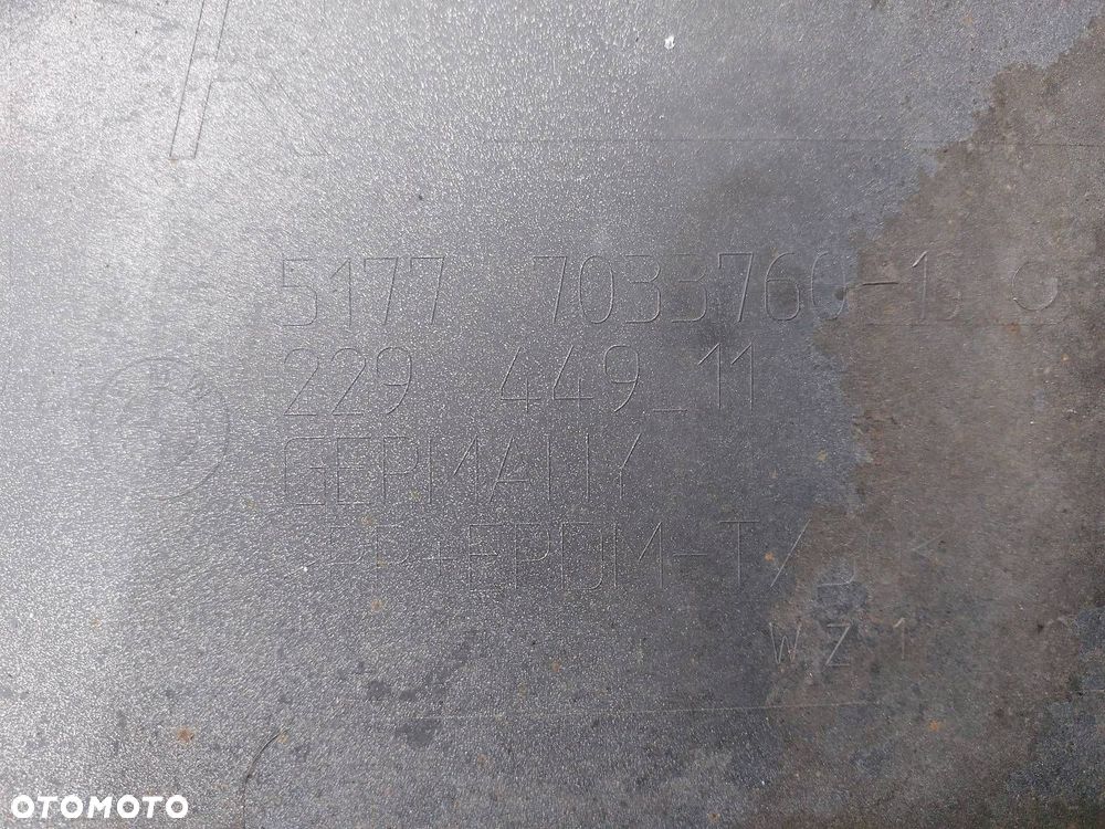 PRÓG NAKŁADKA LEWA + PRAWA BMW E61 7033760 7033759 354/7 - 6