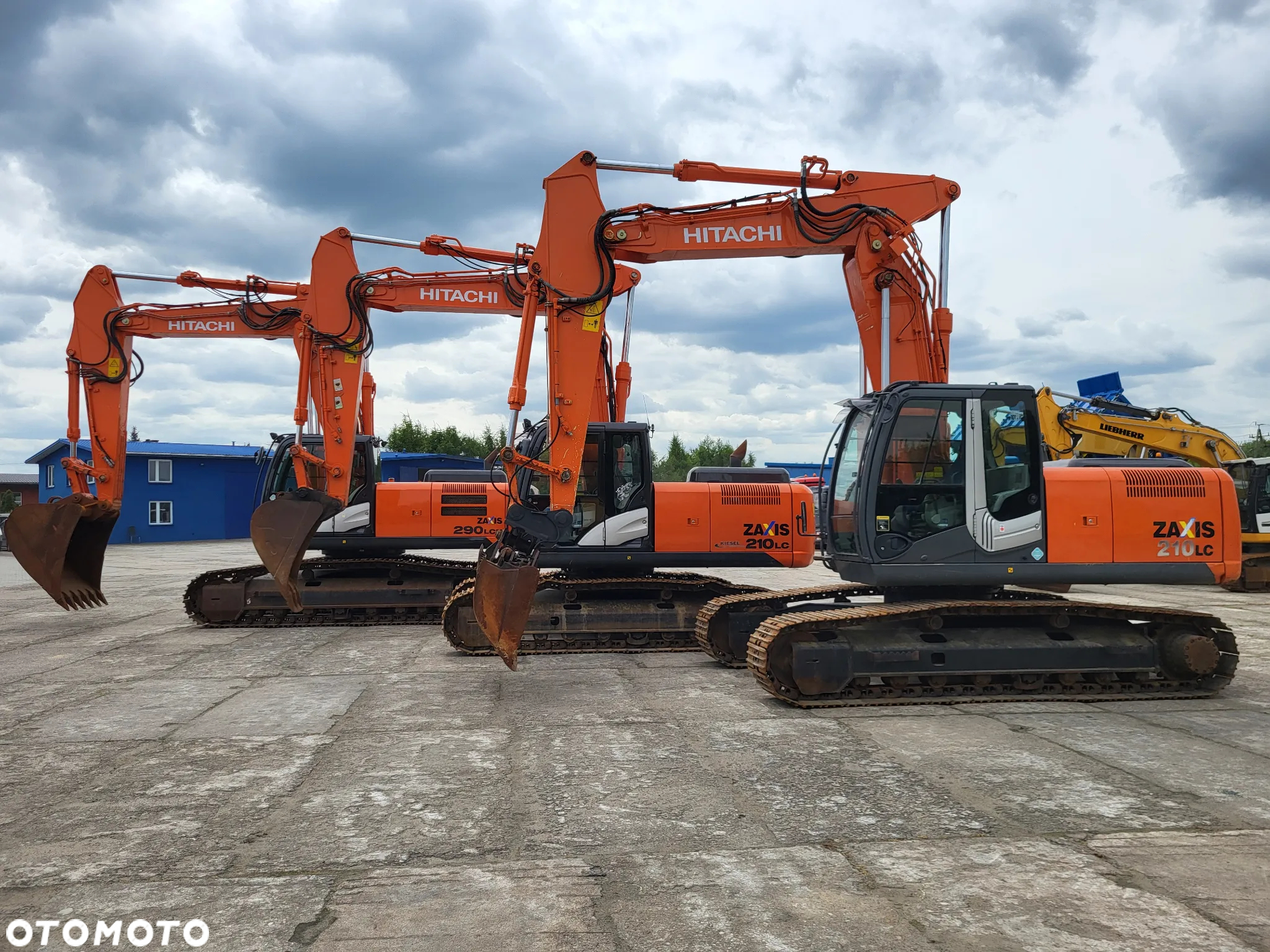 Hitachi ZX 210 LC spr z Niemiec - 2