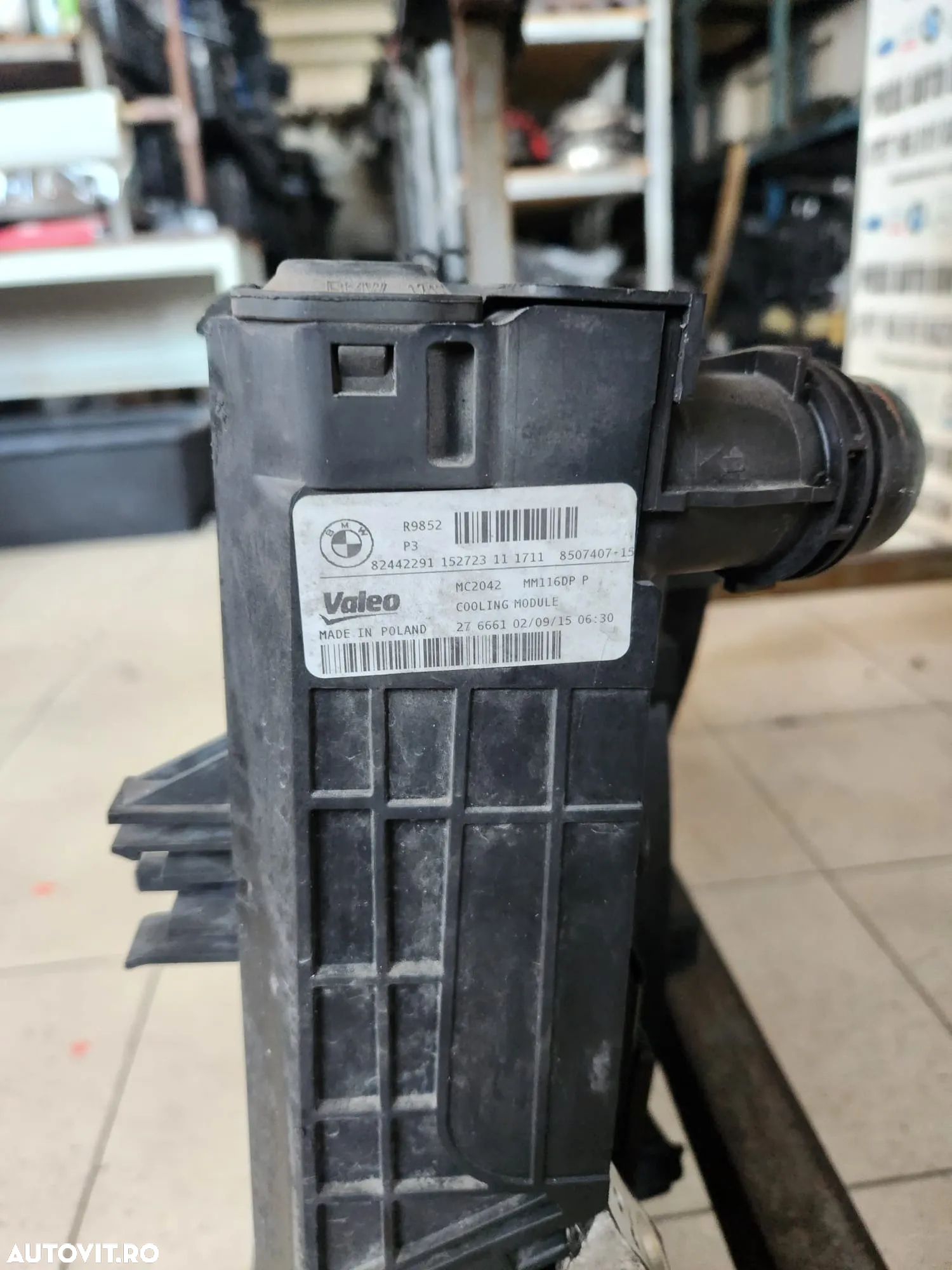 Trager Tragher Calandu Fata Complet Radiator Armatura GMV Bmw Seria 4 F32 F33 F34 N47 Automat - 8