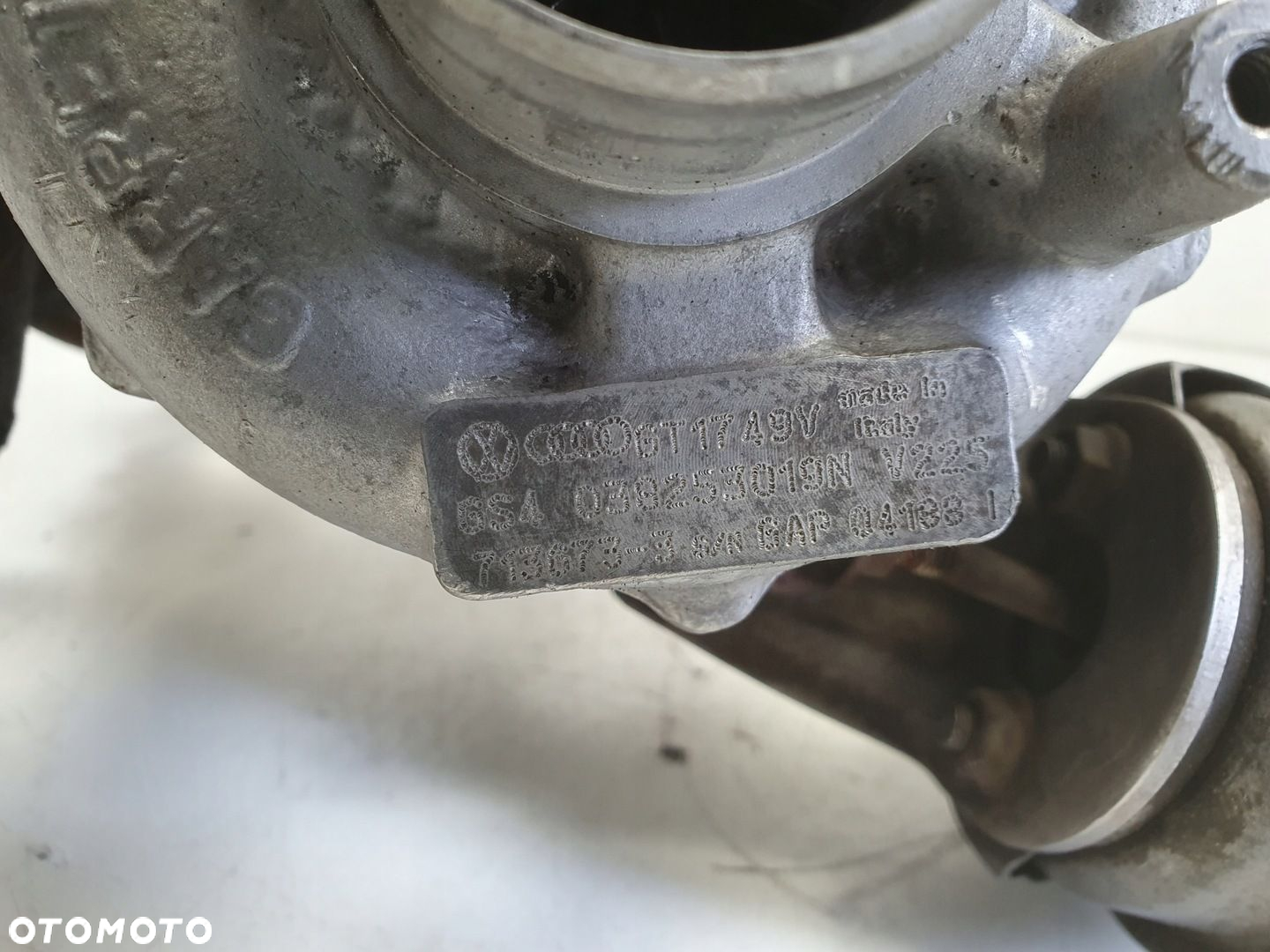VW Sharan Alhambra Galaxy 1.9 TDI TURBOSPRĘŻARKA turbo 038253019N - 2