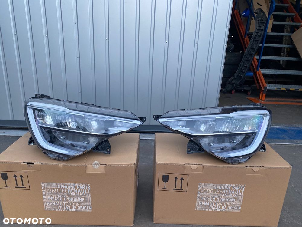 RENAULT Arkana kompletne lampy  Z DEMONTAŻU KOMPLETNE  LAMPY PRZEDNIE REFLEKTORY LAMPA PRZEDNIA LEWA prawa Reflektor LEWY prawy PRZÓD FULL LED  LEDOWY  EUROPA FULLLED lewa prawa 260602566R   260102483R Wwa - 2