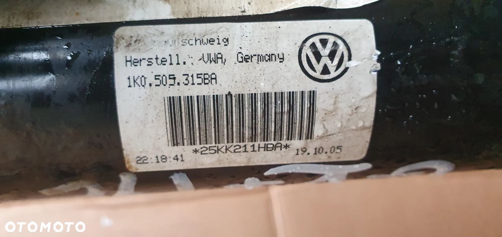 Wózek sanki belka zawieszenia tył VW Golf V Plus 1K0500051BL 1K0505315BA - 8