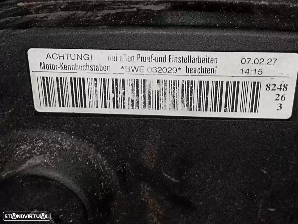 MOTOR COMPLETO AUDI A4 2004 -BWE - 5