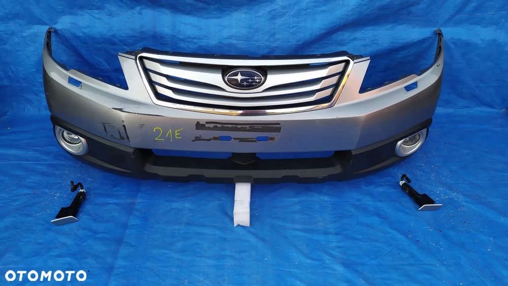 21E Zderzak przód przedni kompletny SUBARU OUTBACK IV SPRYSKI XENON WYSYŁKA - 1