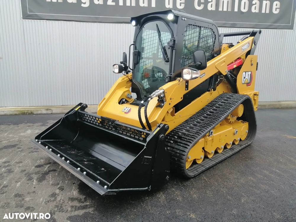 Cat 299DXE BOBCAT/MINI-INCARCATOR/MINI-FRONTLOADER, SENILE/TRACKS, AC, NOU/NEW !!! - 10