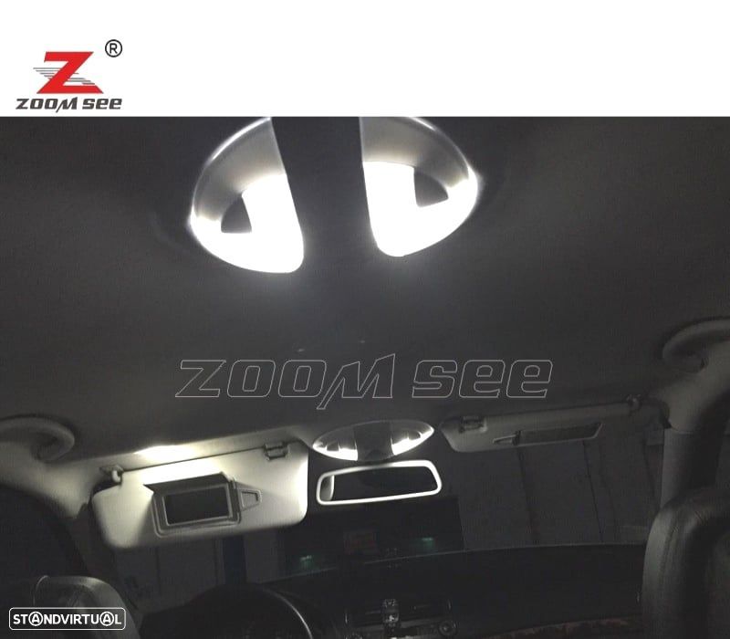 KIT COMPLETO DE 19 LÂMPADAS LED INTERIOR PARA MERCEDES E CLASE W210 SEDAN E220 E240 E270 E300 E320 - 5