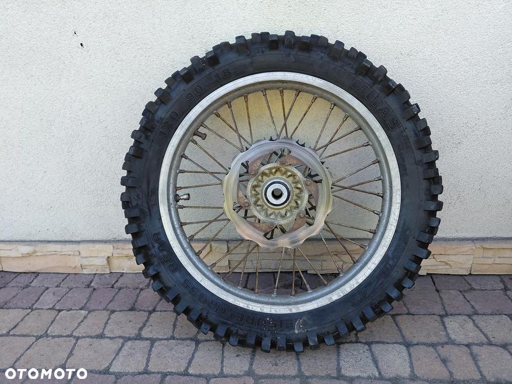 KTM EXC SX SXF FELGA KOŁO TYŁ 18 OŚ 20mm 450 400 250 125 350 530 525 KOŁO - 13