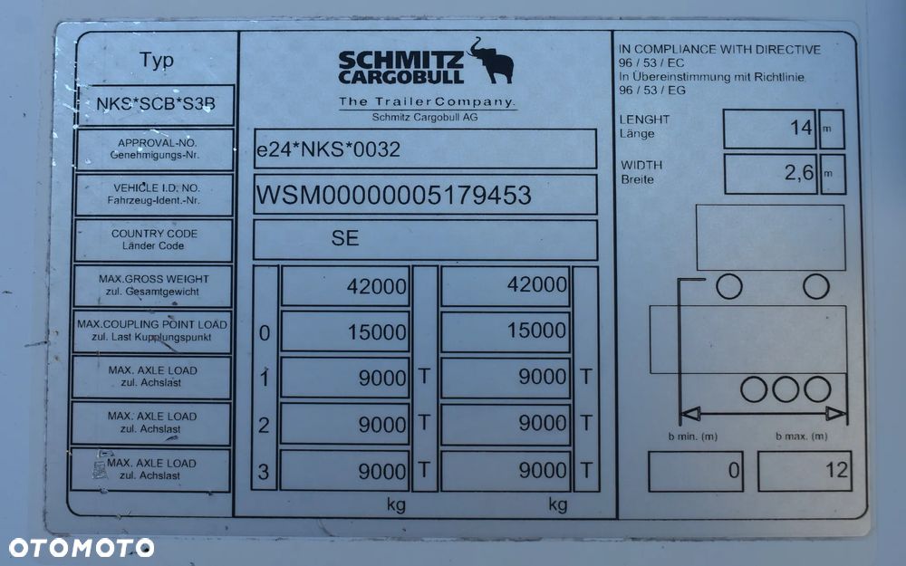 Schmitz Cargobull SCB - 9
