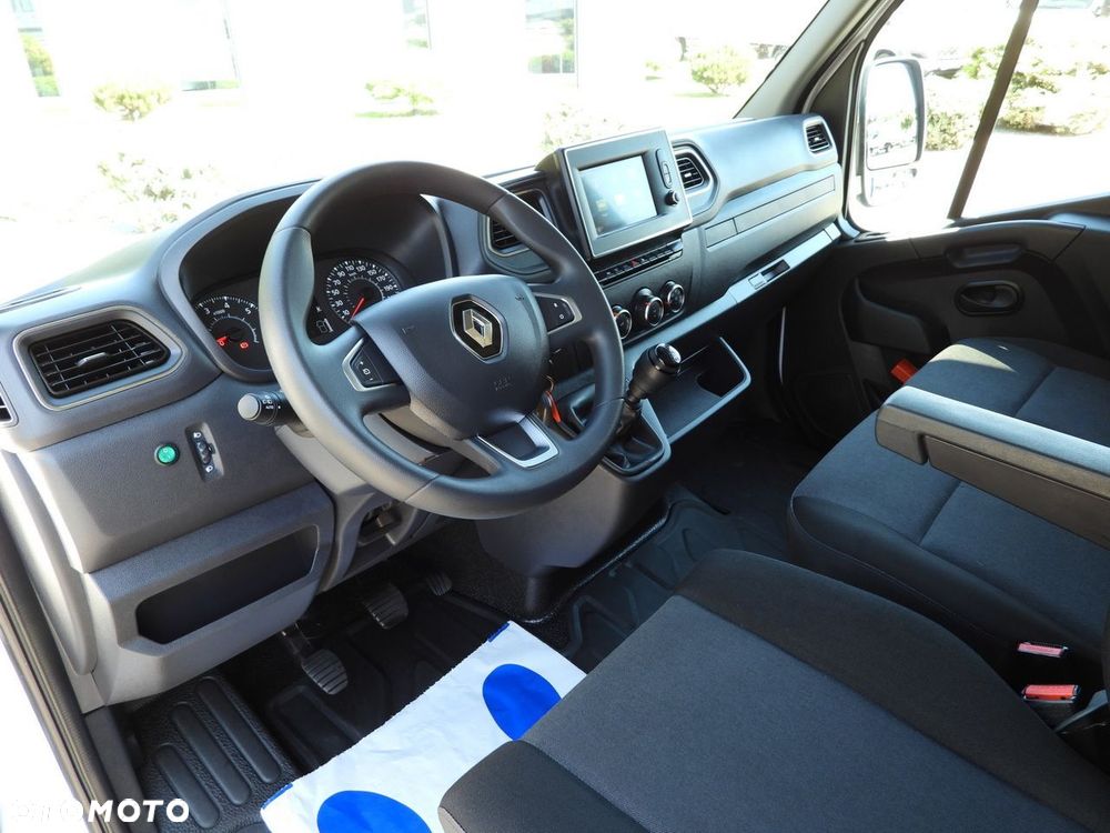 Renault MASTER PLANDEKA 10 PALET TEMPOMAT NAWIGACJA LEDY PNEUMATYKA BLIŹNIACZE KOŁA KLIMATYZACJA  165KM - 3