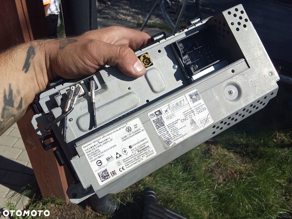 EU RADIO BLUETOOTH MIB3E VW CADDY IV V 20- GOLF VIII 5H0035869A - 5