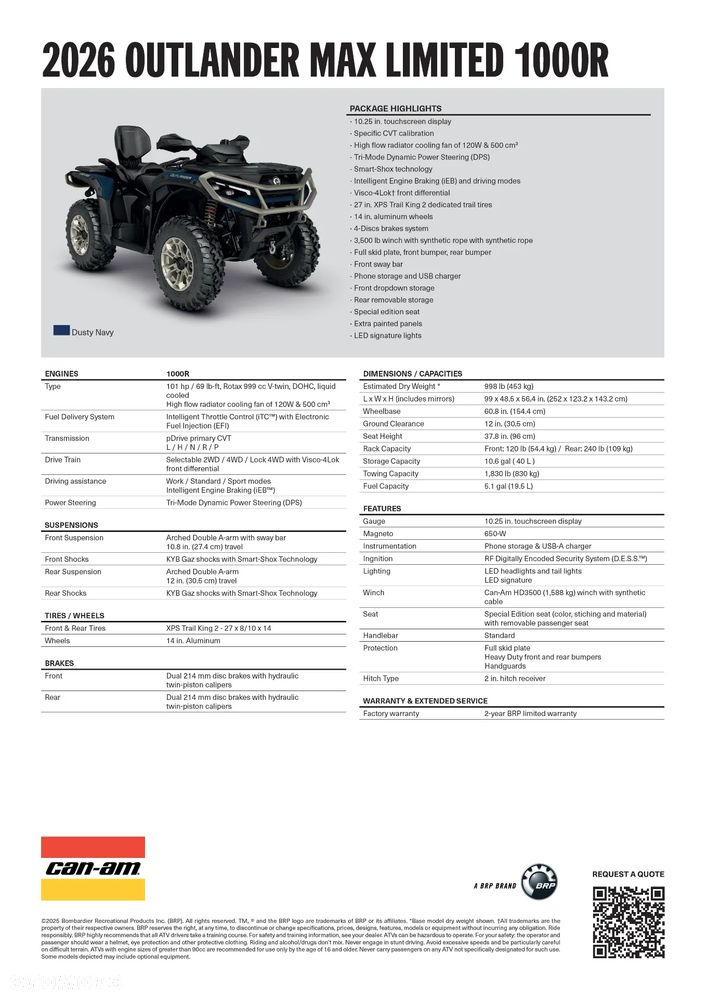 Can-Am Outlander Max - 3