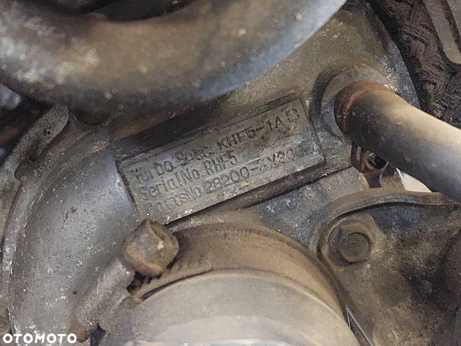 SILNIK POMPA WTRYSKI TURBO CARNIVAL I 2.9 CRDI J3 - 6