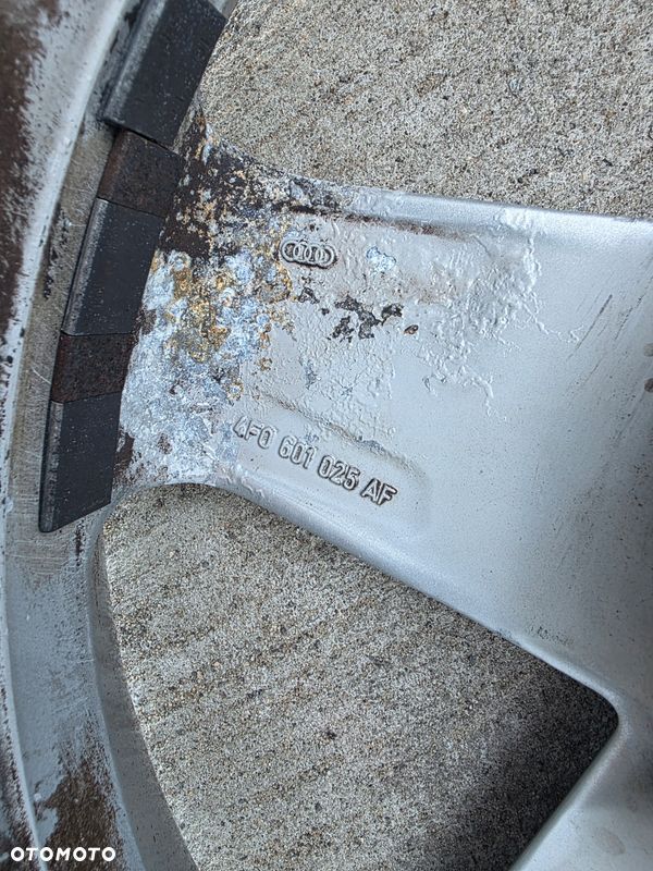 FELGA ALUMINIOWA VW SEAT SKODA AUDI 7.5J R17 ET45 4F0601025AF K*38* OK - 6