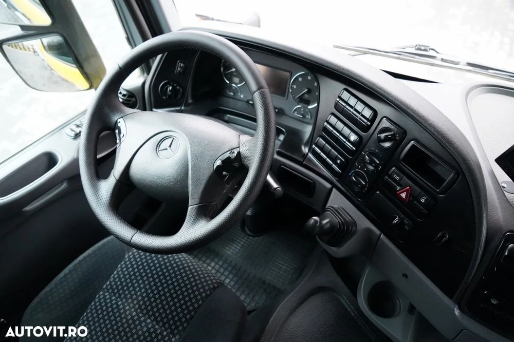 Mercedes-Benz ACTROS 4141 / 8x4 / CAROSERIE INTERSCHIMBABILĂ BDF / BASCULĂ BĂTĂȚI / BANCĂ HIDRODOXICĂ / CLAPETĂ HIDRODOXICĂ / EPS + AMBREIAJ - 34