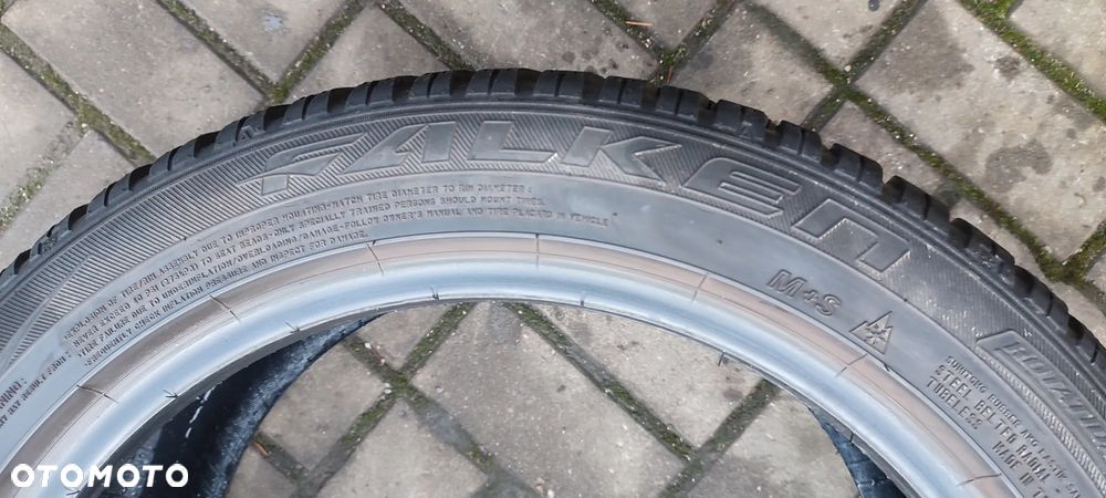 OPONY ZIMOWE 225x45R18 FALKEN EUROWINTER HS01 (2619) ZIMA 6mm 2 SZTUKI PARA - 4