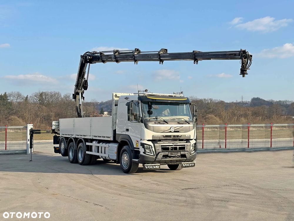 Volvo FMX 460 Skrzynia 6,60 m * HIAB X - HIPRO 302 EP - 5 + PILOT / 8x4 - 2