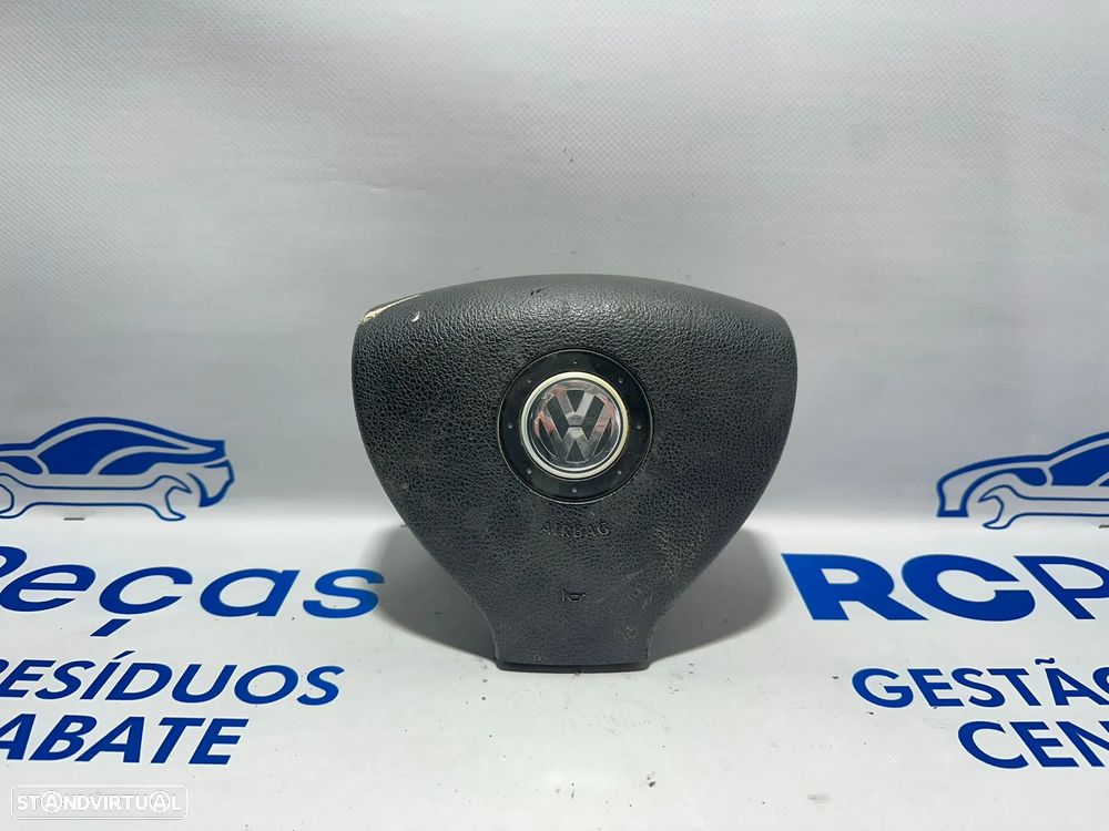 .Airbag Volante Condutor Guiador Original VW Volkswagen Polo 9N MK4 6Q0880201AA 2001 - 2009 - 1