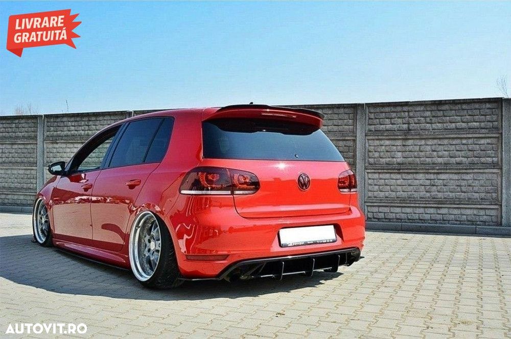 Eleron Luneta Add On VW Golf 6 Hatchback (2008-2012) GTI Design Negru - 5