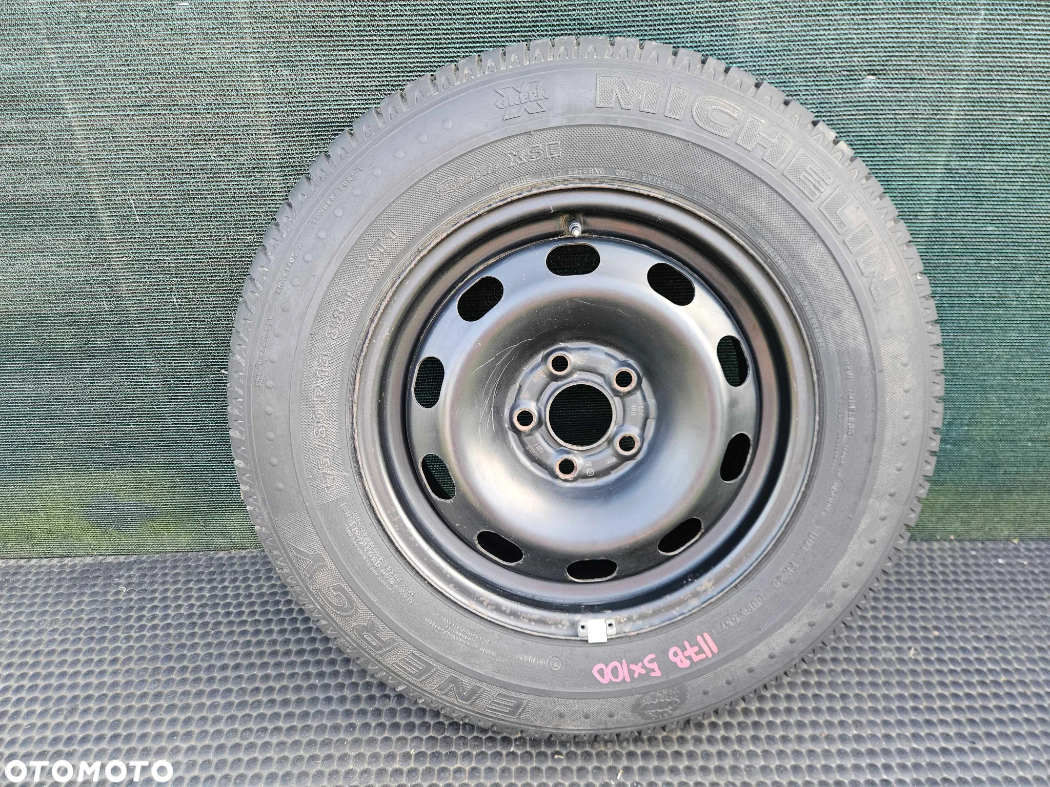 Kolo 1J0601027J Felga Blaszak Zapasowe R14 5x100 6J ET38 Stalowe Opona Letnia 175/80 VW Golf IV 4 Audi Skoda Seat - 22