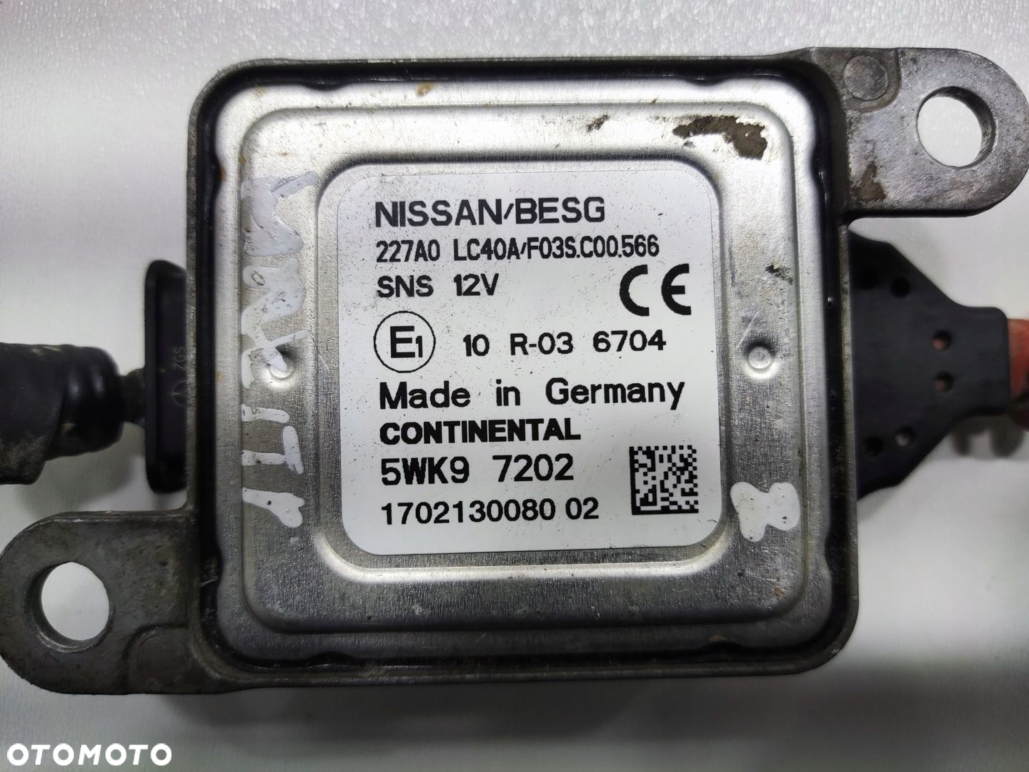 SONDA LAMBDA NOX RENAULT MAXITY CABSTAR 3.0 DCI DXI 227A0LC40A 227A 0LC40A - 4