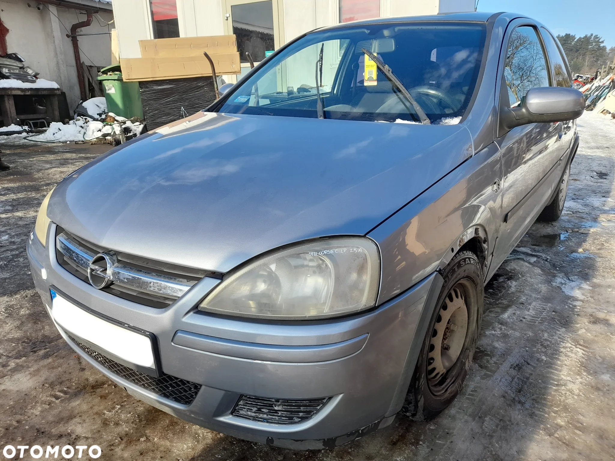 OPEL CORSA C DRZWI PRAWY PRAWE PRZÓD PRZEDNIE 4AU Z163 WERSJA 3-DRZWIOWA - 20