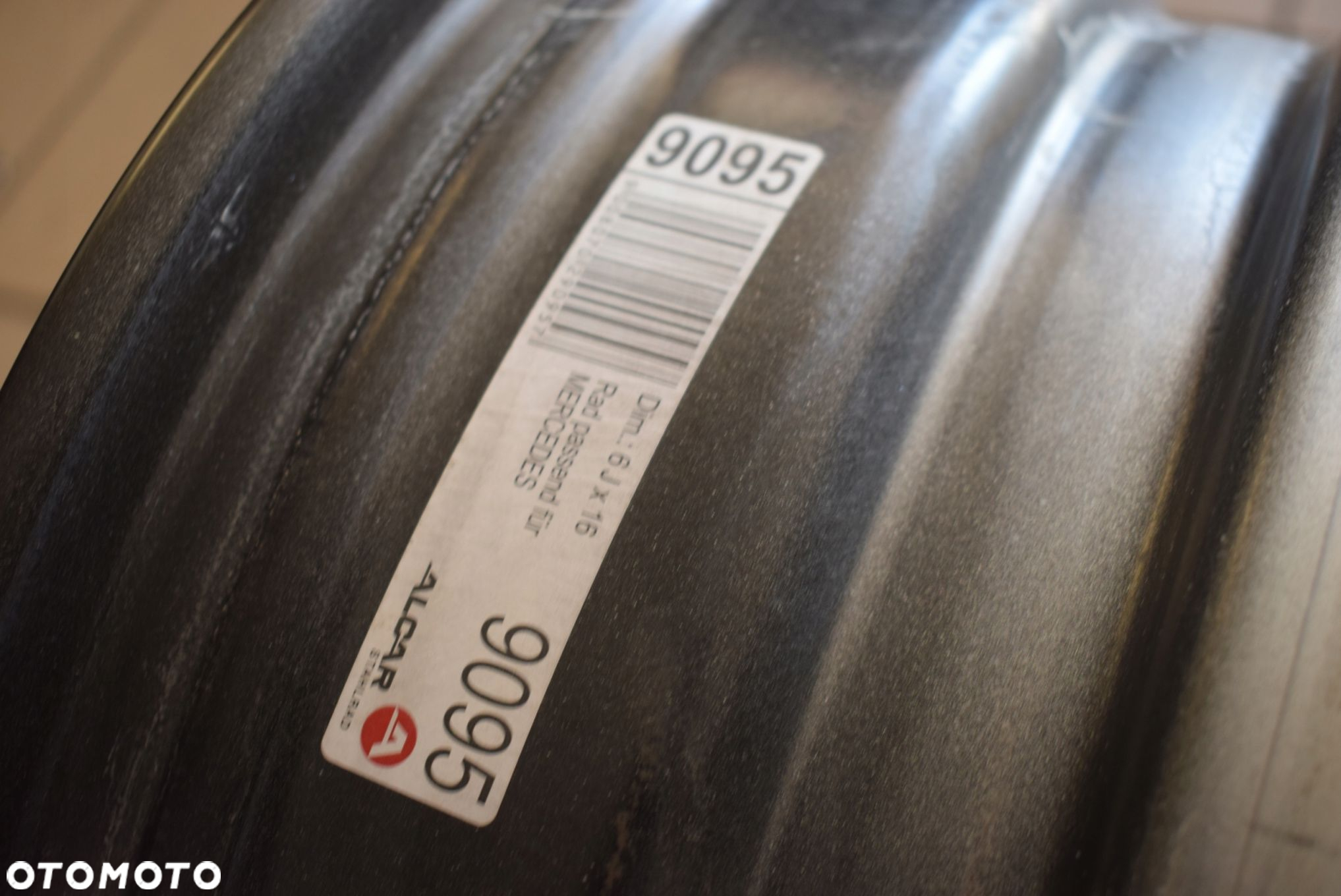 Felga stalowa Mercedes 6Jx16 5x112 ET54 Wysyłka gratis! - 7