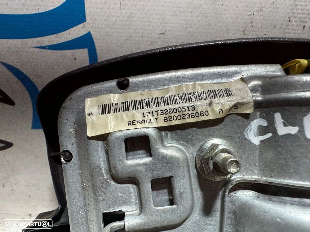 .Airbag Volante Guiador Original Renault Clio 2 MK2 8200236060 2001 - 2009 - 7
