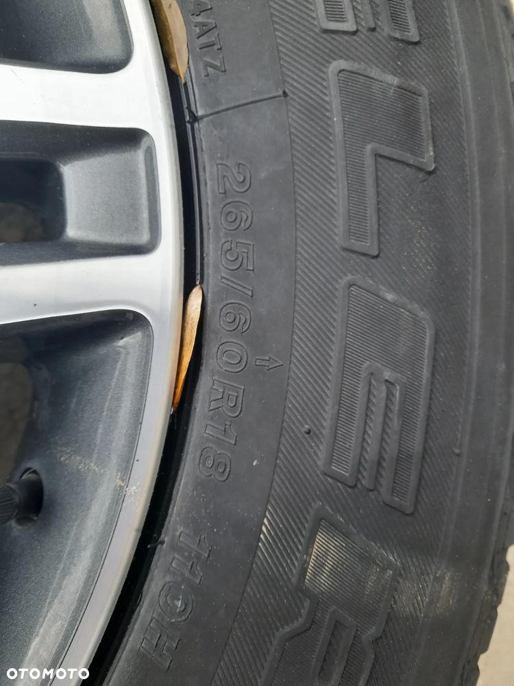 Toyota Hilux Opony Felgi Komplet Bridgestone 4 x 265/60 R18 - 3