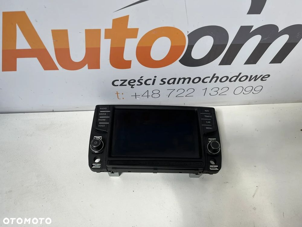 EKRAN WYSWIETLACZ NAVI NAWIGACJA VW TIGUAN II ,PASSAT B8 GOLF VII 5G0919606 - 1