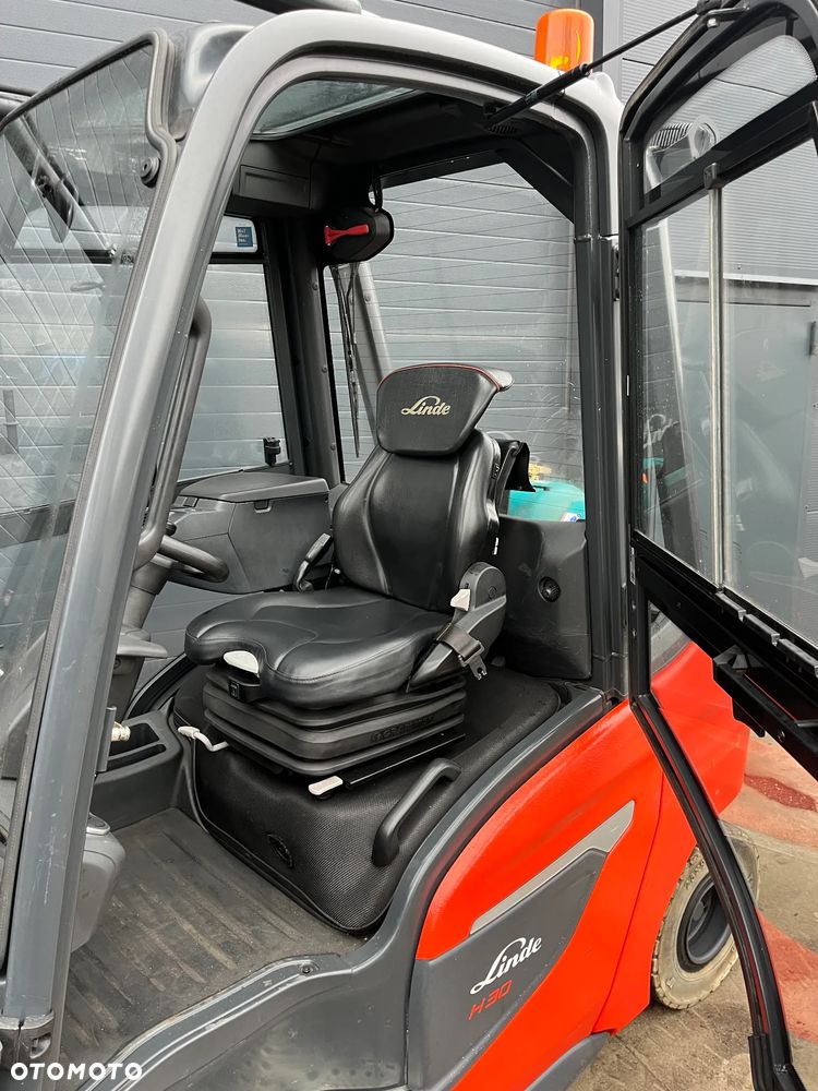 Linde H30 H25 H35 Gaz LPG Paletyzer na 2 palety, pełna kabina - 26