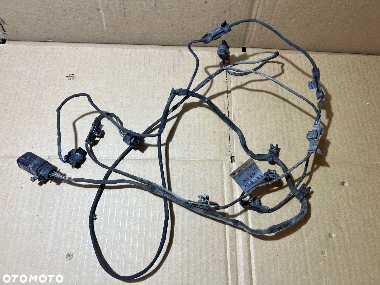 AUDI A4 B8 A5 8T WIĄZKA INSTALACJA PDC ZDERZAKA PRZEDNIEGO PRZÓD 8K0971095 - 1