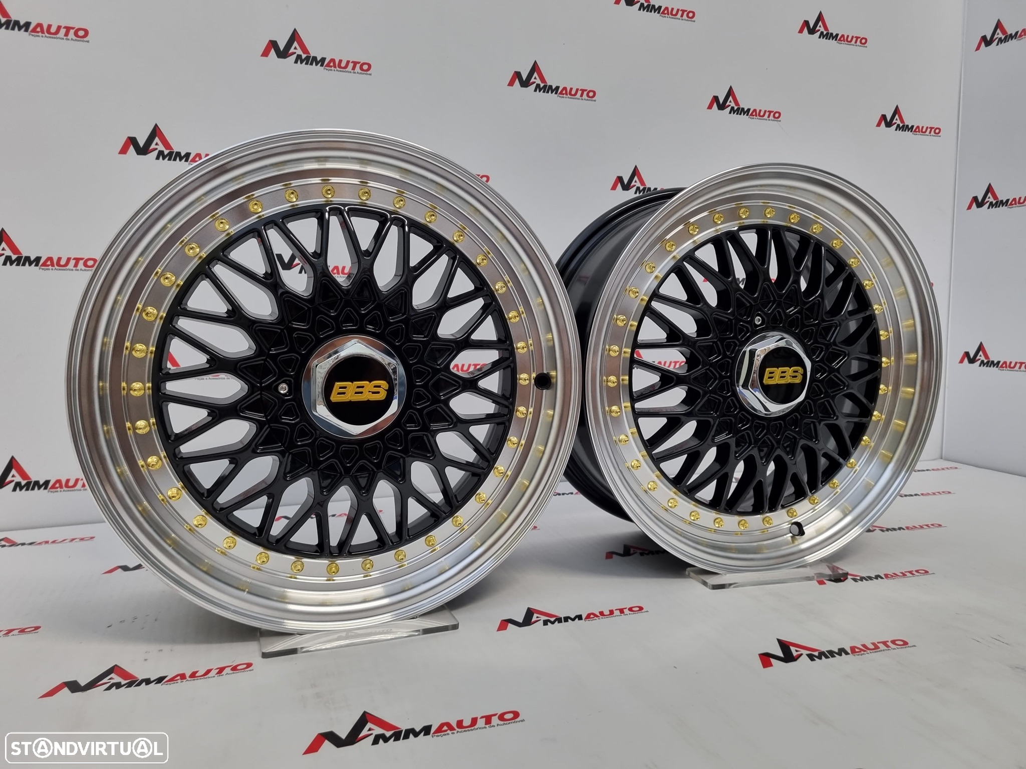 Jantes Look BBS RS Preto Polido 16 (5x100) (5x112) - 2