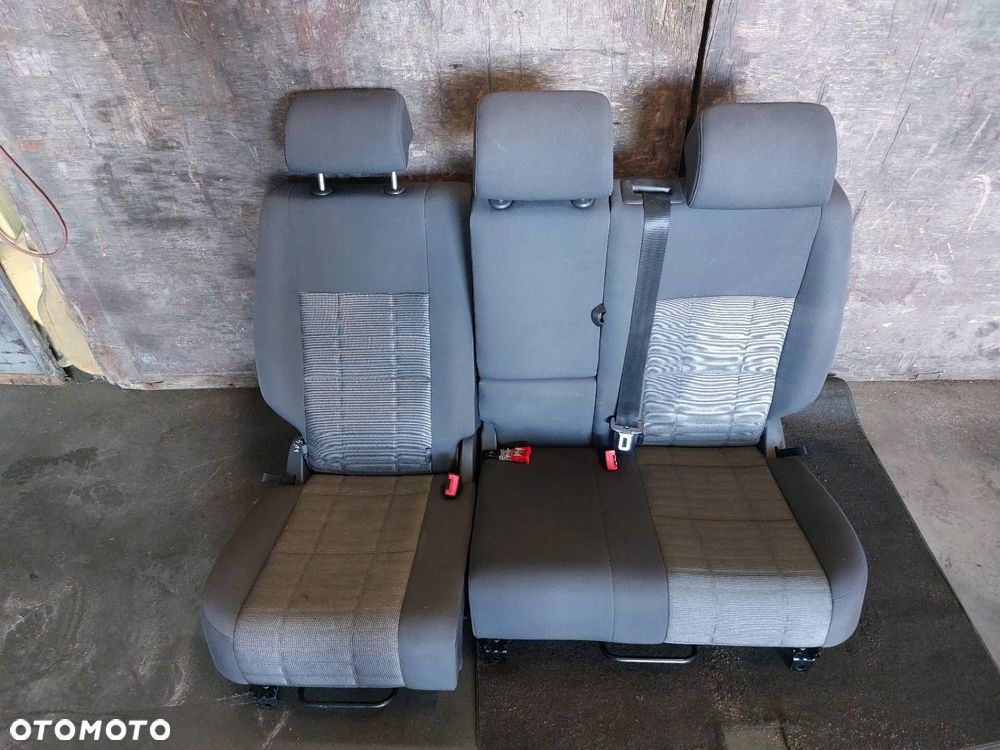 FOTELE KOMPLET LEWY PRAWY KANAPA TYŁ + BOCZKI VOLKSWAGEN GOLF V PLUS - 6