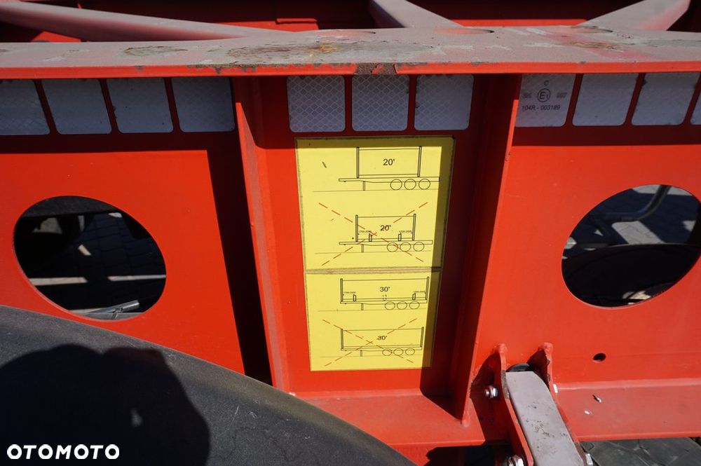 Van Hool PODKONTENEROWA ADR FELGI ALUMINIOWE * 2016 * - 12