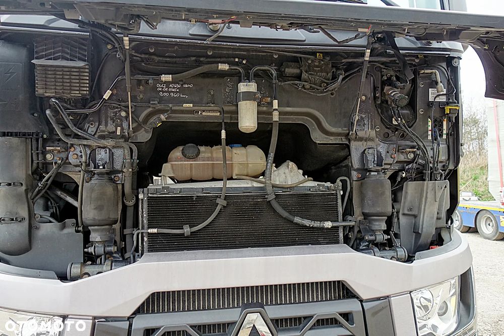 Renault GAMA T520 PUSCHER DMC 70T OŚ SKRĘTNA PODNOSZONA WYSOKA KABINA ALUFELGI KLIMA POSTOJOWA - 31