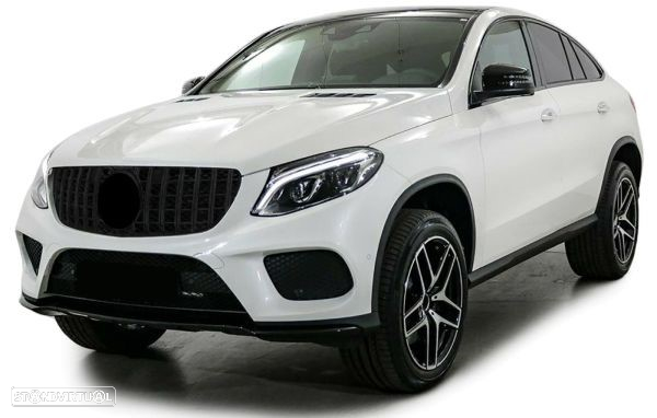 Grelha Mercedes GLE C292 Coupé (2015 a 2018) Look GTR - 7