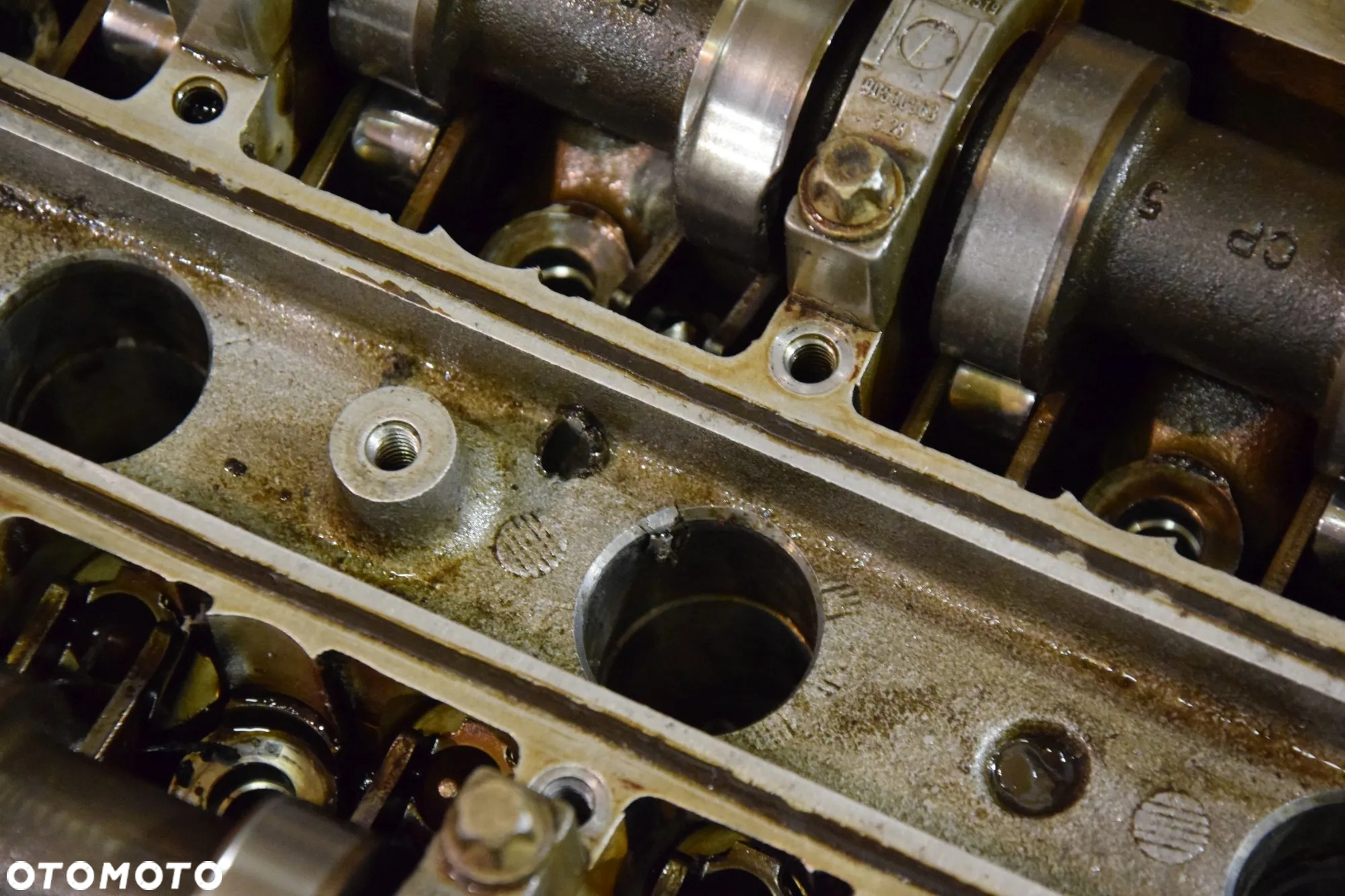 Opel 1.4 1.2 Z14XEP Z12XEP Głowica 55355430 Do naprawy, uszkodzona - 4