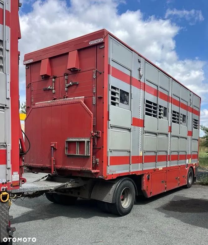 DAF XF 530 + Przyczepa Pezzaoli - 3X Trzoda, 2 X Bydło I 3 poziomy I Podnoszony dach I Hydroburta I Osie Skrętne I Poidła I Wentylatory I Pilot Manualny | - 6