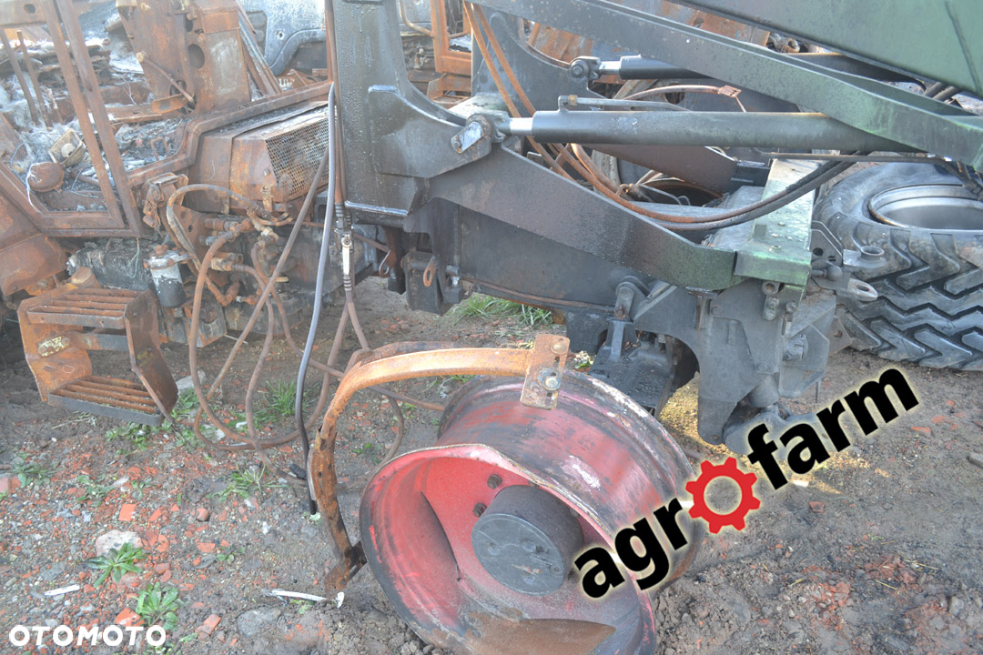 Fendt 380 GT silnik most skrzynia zwolnica zwrotnica wał blok - 5