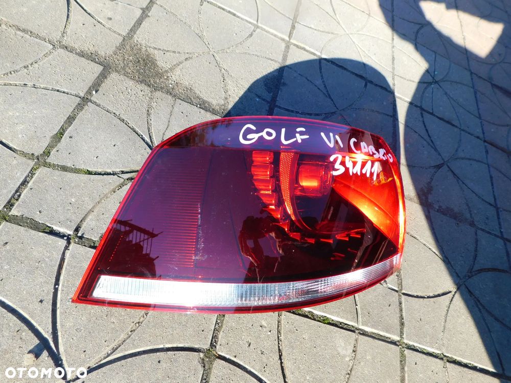 vw volkswagen golf VI cabrio  lampa nr 34111 WYSYŁKA - 2