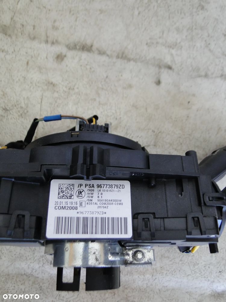 CITROEN DS3 C3 II PRZEŁACZNIK ZESPOLONY MANETKA TAŚMA AIRBAG EUROPA - 6