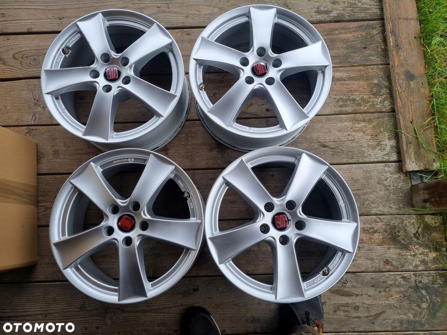 SEAT TARRACO,LEON,VW GOLF,PASSAT,AUDI,A4,SKODA octavia 7X17 ET40 bdb stan - 1
