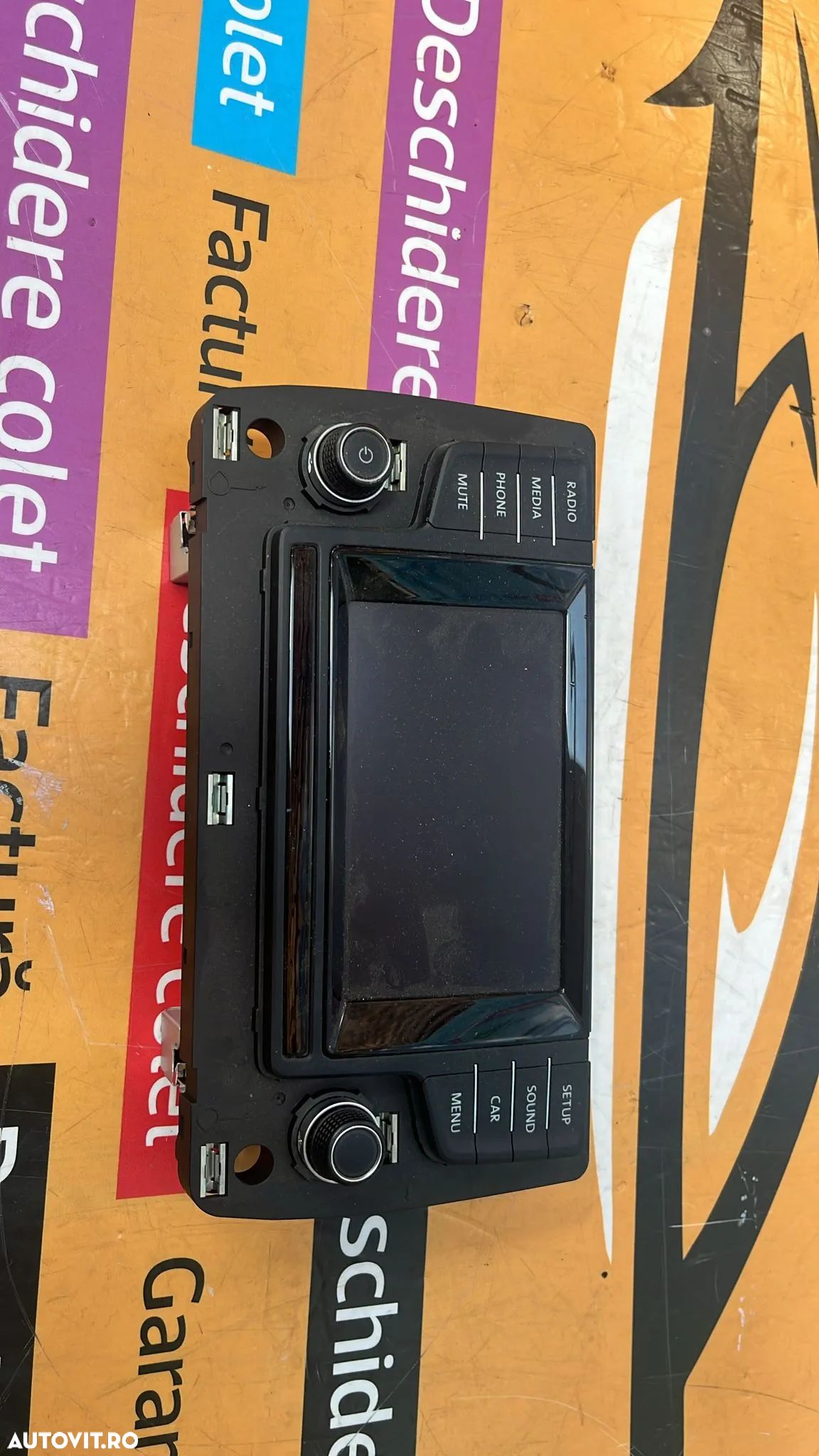 Unitate display cd radio navigație VW Golf 7 - 1
