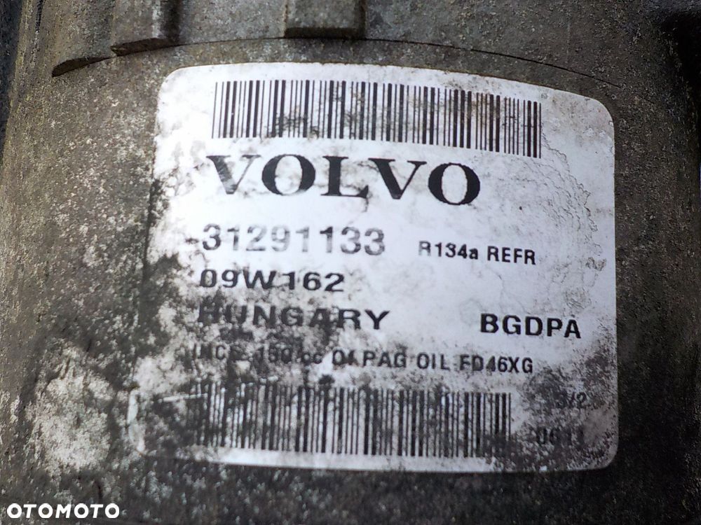 VOLVO V70 III 2.0 D SPRĘŻARKA POMPA KLIMATYZACJI 31291133 - 5