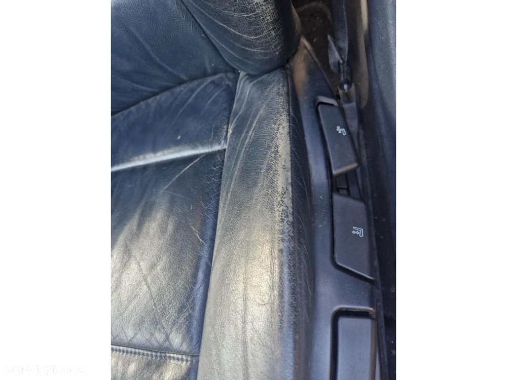 BMW E46 KOMBI FOTELE KOMPLET SKÓRA GRZANE LEWY PRAWY KANAPA BOCZKI - 4