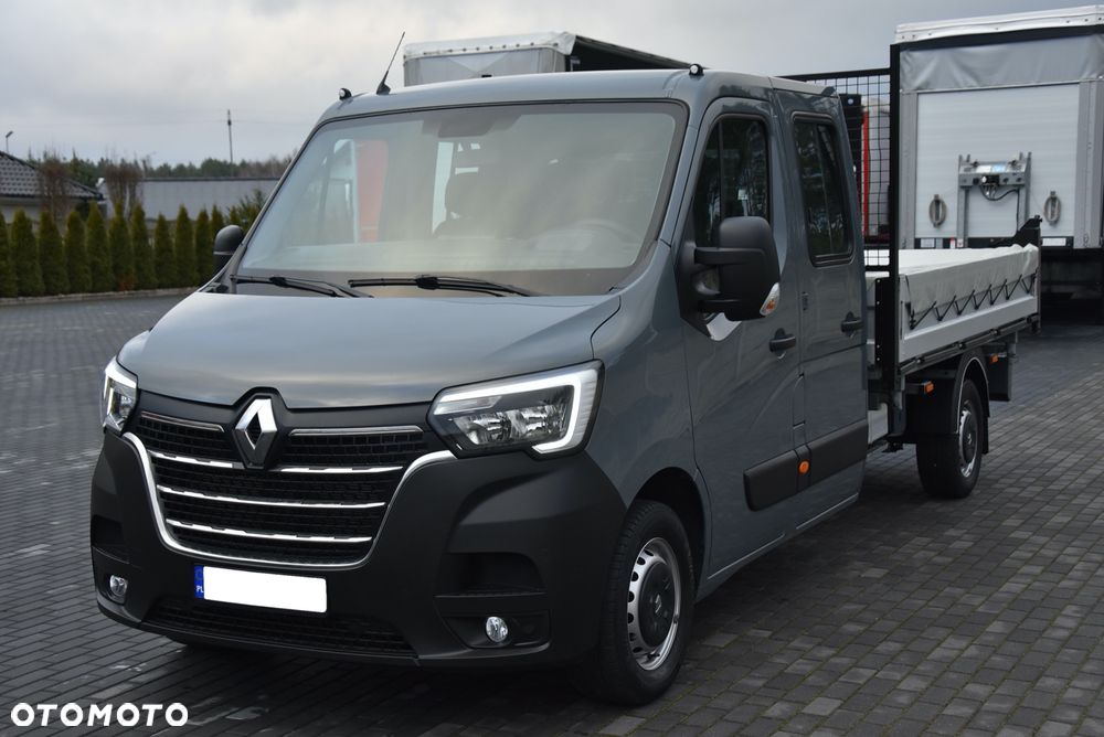 Renault MASTER 2.3 165KM DOKA DUBEL 7 OSÓB / HAK / WYWROTKA 3-STRONNA / NA PODUSZKACH / NAWIGACJA / SERWIS ASO RENAULT DO KOŃCA / SALON PL ! ! ! - 4